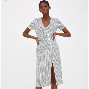 Zara Plaid Dress